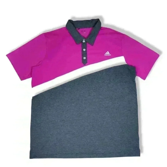 ADIDAS CLIMALITE POLO SHIRT - Picture 1 of 3